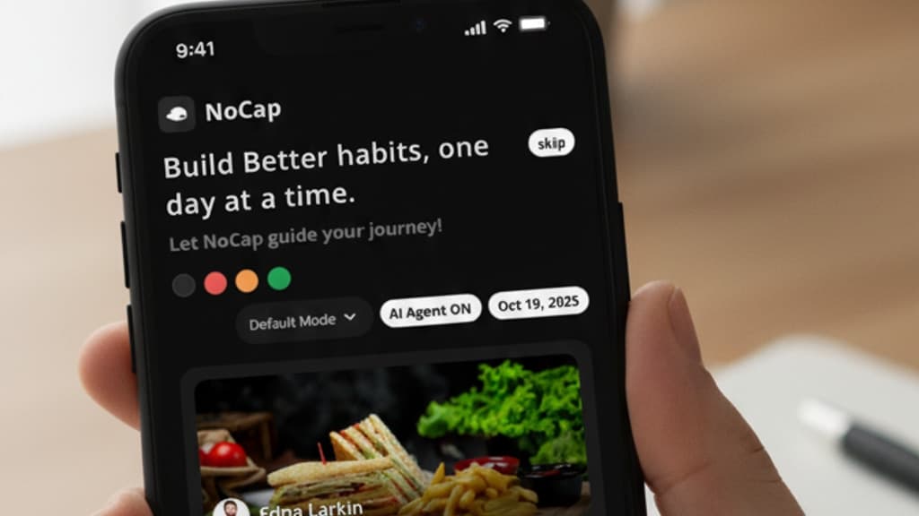 NoCaps app — build better habits